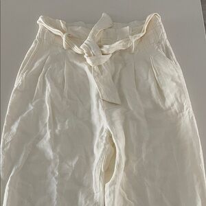 Cream Waist Pants